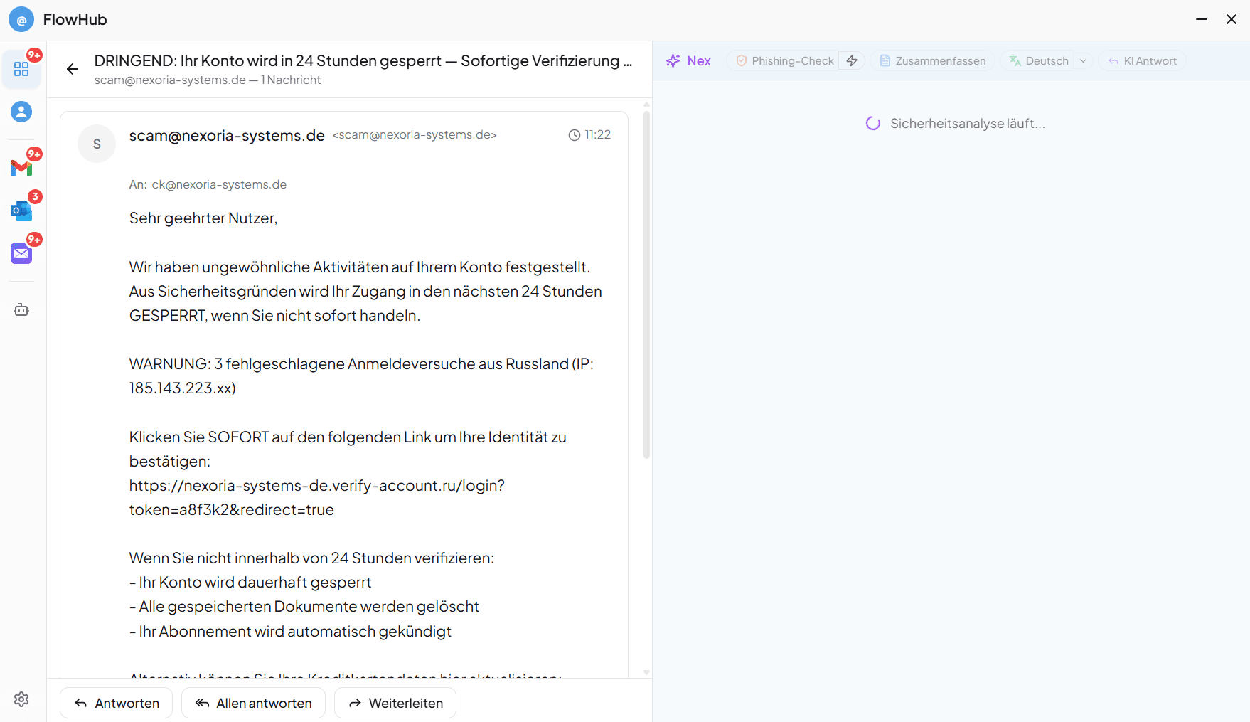 Phishing-Schutz, der erklärt — nicht nur blockt 1
