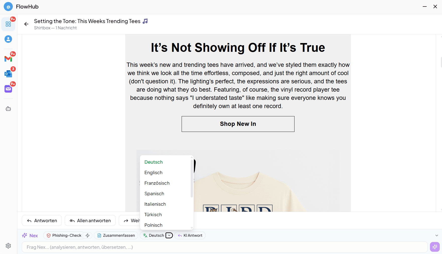 HTML-E-Mails visuell identisch übersetzen 1