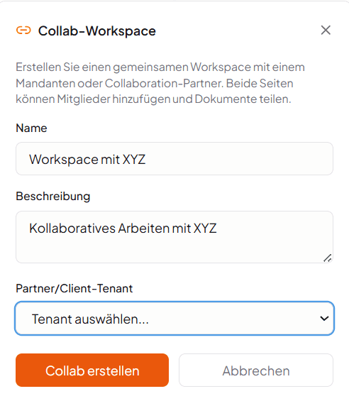 Firmenübergreifende Collaboration 1