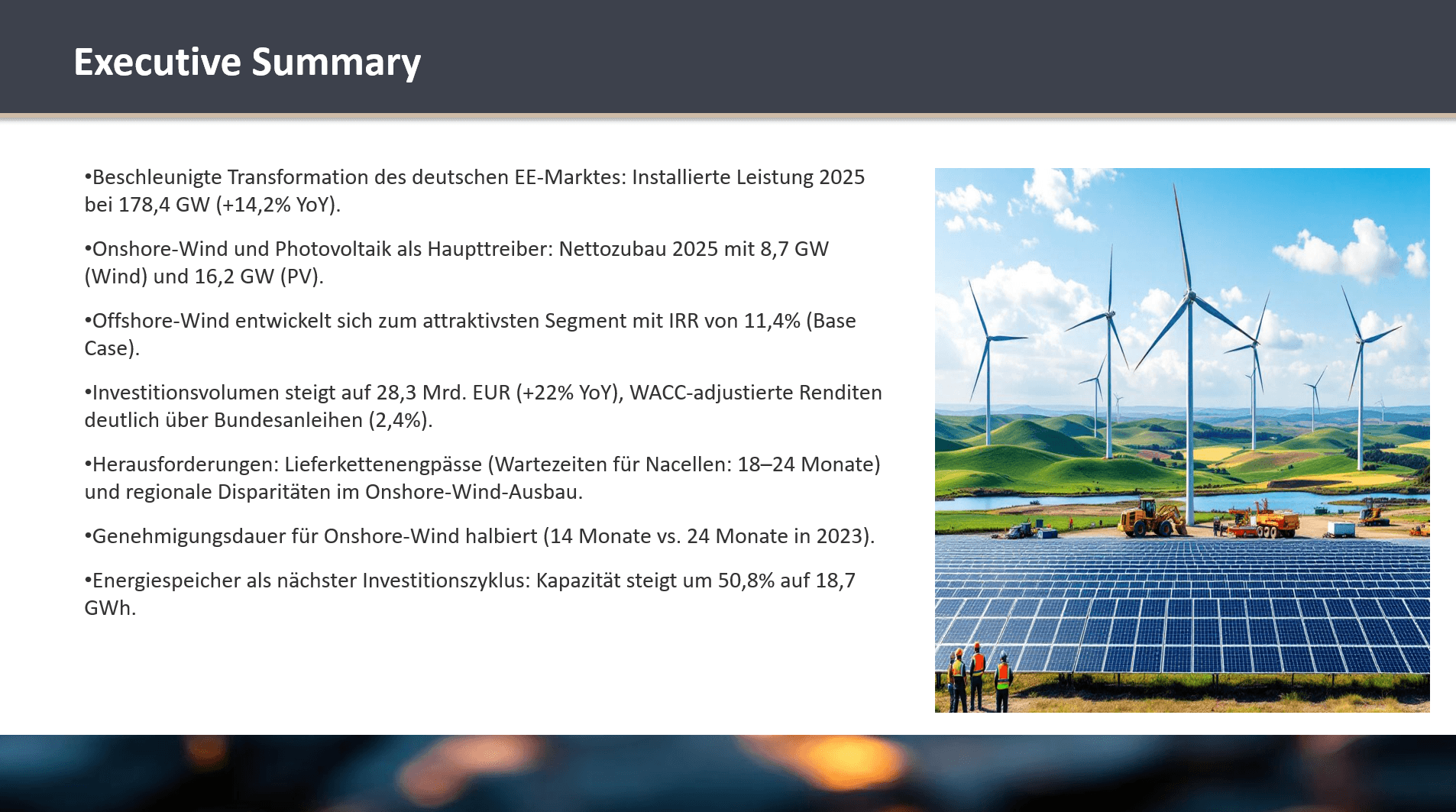 Erneuerbare Energien Deutschland — Folie 2